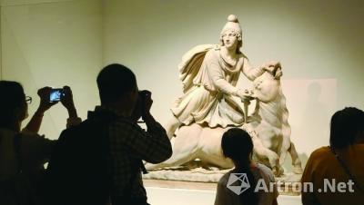 “大英博物馆百物展”展览现场/