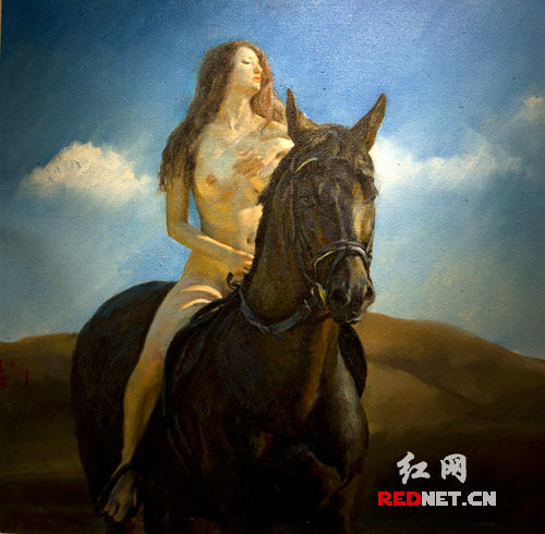 湖南首届油画人体艺术展开幕(组图)